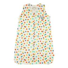 Saco De Dormir Casulo De Bebê Pijama Verão Suedine Laranja