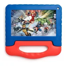 Tablet Multilaser Kids M7 Marvel Avengers 7 32gb Color Negro/azul Y 2gb De Memoria Ram