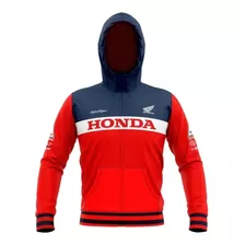 Campera Moto Honda Hrc Troy Lee Atv Quads Excelente Calidad