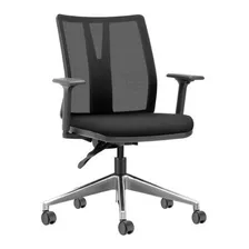 Cadeira Addit Frisokar Nr17 Tela Base Aluminio Preta E01