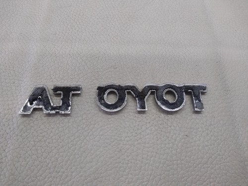 Emblema Letras Cajuela Detalle Toyota Camry Mod 04-06 Orig Foto 8