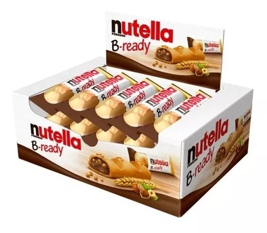 Nutella B-ready Display Original Wafer (15unx22g) Lançamento