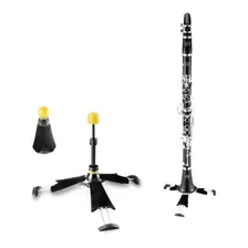 Hércules Ds440b Atril Soporte Base Stand Para Clarinete