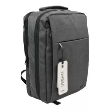 Mochila Porta Notebook Porta Tablet Biwo Color Gris