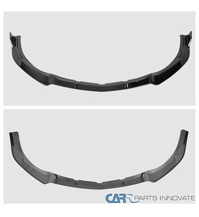 Fits 10-11 Mazda 3 Glossy Black Front Bumper Lip Spoiler Ttx Foto 6