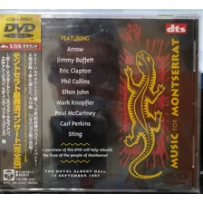 Various Music For Montserrat Dvd Japón Obi