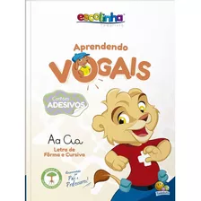 Atividades De Apoio Escolar:vogais (escolinha Todolivro), De © Todolivro Ltda.. Editora Todolivro Distribuidora Ltda., Capa Mole Em Português, 2019