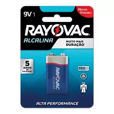 Pila Rayovac Alcalina 9v Rectangular - 1 Unidad