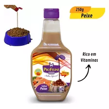 Molho Para Ração Gatos Sabor Peixe 250g Prófeline