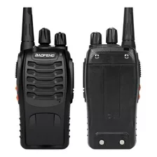 Walkie-talkie Baofeng Walkie Talkie Bf-888s Com 2 Rádios E Frequência 400-470mhz - Preto 100v/240v