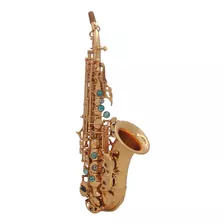 Saxo Soprano Curvo Coda Cssc-110 + Accesorios