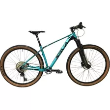 Mountain Bike Sava Deck 6.1 R29 M 12v Frenos De Disco Hidráulico Cambio Deore 6100 Color Celeste 