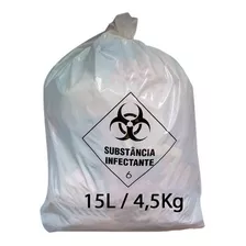 Saco Lixo Descarte Resíduo Infectante 15 Lt Fd C/ 100un