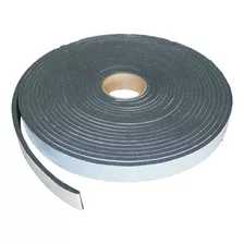 Fita Espuma Adesiva Pvc Veda Fresta 10mm X 3mm - 10 Metros