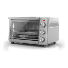 Horno Freidor De Aire Black+decker 2 En 1 Hornea Y Fríe Con