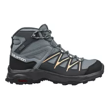 Bota Salomon Daintree Mid Gtx Feminina - Pt/cz