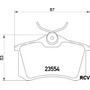 Balatas Disco  Trasera Para Volkswagen Jetta Vr6 2.8l 2010