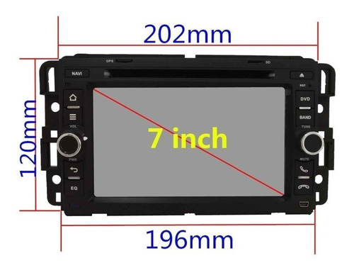 Hummer H2 2008-2009 Gps Estereo Dvd Bluetooth Touch Hd Radio Foto 10
