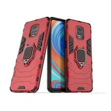 Xiaomi Redmi Note 9 Pro/ Case Black Panther + Tempered Glass