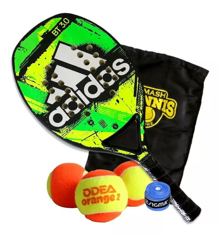 Raquete De Beach Tennis adidas Bt 3.0 - Verde E Lime 