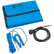 Manta Antiestatica Cable A Tierra Clip Y Correa Ifixit 