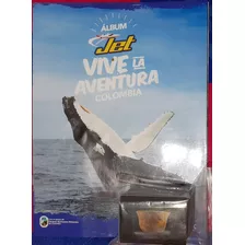Álbum Jet Vive La Aventura Colombia + Set Completo A Pegar