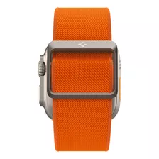 Malla Spigen Lite Fit Ultra Para Apple Watch 49 45 44 42 Mm Ancho 49 Mm Color Naranja