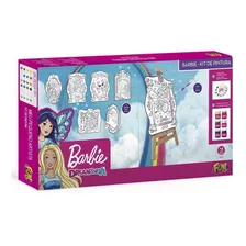 Brinquedo Novo Kit De Pintura Barbie Dreamtopia Fun 84206