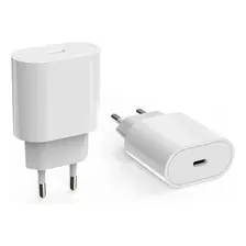 Adaptador Cargador Tipo C Carga Rapida Marinshop Adaptador Compatible Con iPhone, iPad, Mac, Android Usb-c 25w