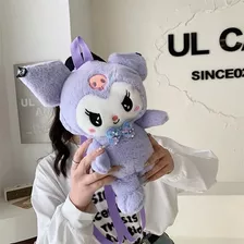 Mochila Kawaii De Peluche Kuromi Y2k Aesthetic Sanrio Pastel