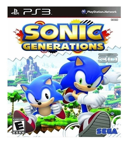 Sonic Generations  Standard Edition Sega Ps3 Digital