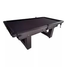 Mesa De Sinuca Com Redinha Super Luxo C/ Pé Em U 220x120