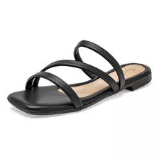 Sandalia Sxg 2137 Para Mujer Color Negro E8