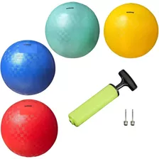 Pelotas New-bounce Playground Para Niños - Set De 4 Pelotas