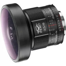 Zenit Mc-zenitar 8mm F/3.5 Fisheye Lente Para Nikon F