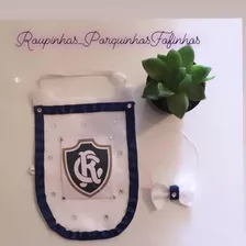 Roupa Pet Clube Do Remo Porquinho Da Índia + Laço