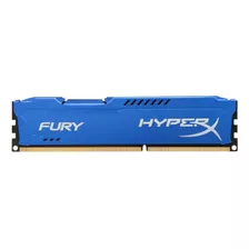 Memoria Ram Kingston Hyper Fury Blue 8 Gb. Ddr 3. 1600 Mhz