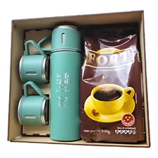 Kit Café Premium + 3 Xícaras + Café (personalizado)