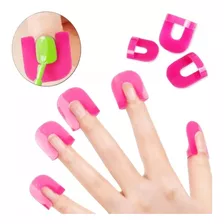 Protetor Dedos P/ Pintar Esmaltar Unhas 26 Pçs