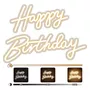 Segunda imagen para búsqueda de letrero happy birthday