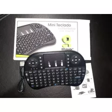 Teclado Mini Para Smar Tv Rf Recargable 