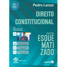 Direito Constitucional Esquematizado - 26ª Edição 2022, De Lenza, Pedro. Editora Saraiva Educação S. A., Capa Mole Em Português, 2022