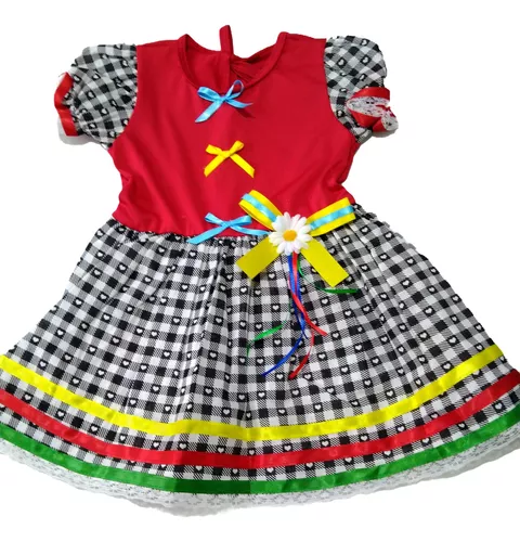 Primeira imagem para pesquisa de vestido xadrez bebe