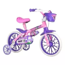 Bicicleta Infantil Aro 12 Nathor Cat 01 Selim Em Pu