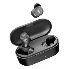 Audífono In-ear Inalámbrico Soundpeats Truefree+ Black Con Luz Led