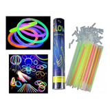 50 Pulseras NeÃ³n Fosforescente Glow Stick Fiestas Eventos