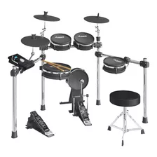 Batería Electrónica Alesis Command Mesh Kit + Silla Baquetas