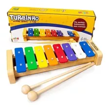 Xilofone Turbinho Infantil 8 Tons