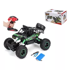 Carrinho Controle Remoto 4ch 4x4 Off Road Jipe Grande 37cm