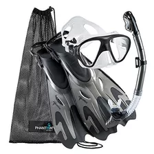 Phantom Aquatics Navigator Mask Fin Snorkel Set